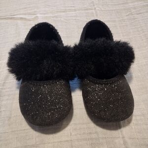 UGG Glittery Black Mary Janes